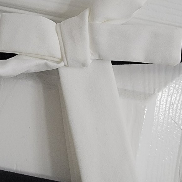 Boho Teen Girls Floral Ruffle Hem Belted Cami Dress Size: 10/11 White NWOT Shein - Picture 9 of 10